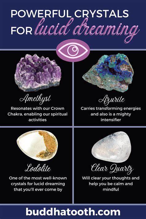 Dreaming Crystals: A Guide to Using Crystals for Nighttime Enlightenment