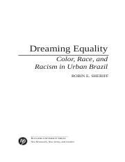 Dreaming Equality Color Reader