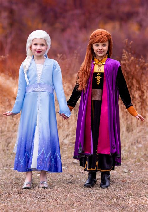 Dress Anna Frozen 2: Captivating Costumes for Young Adventurers