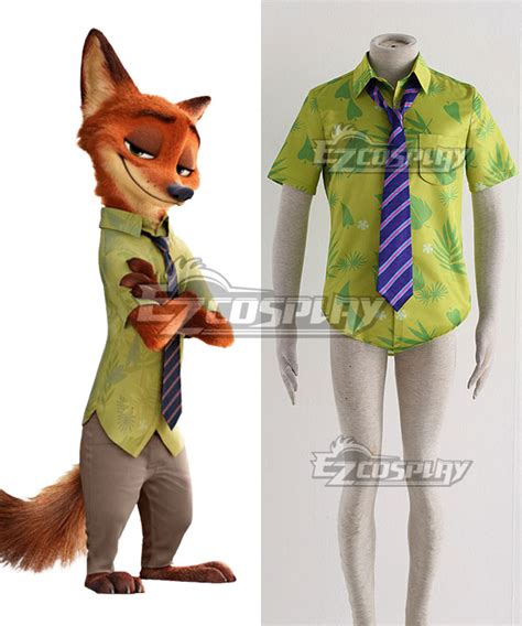 Dress Like a Sly Fox with Zootopia Nick Wilde Shirts