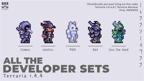 Dress in Style with Dev Sets: A Unique Collection for Terraria Players