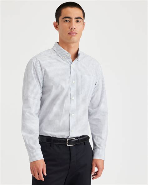 Dress to Impress with Dockers Button-Up Shirts