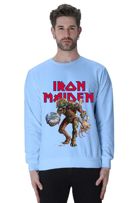 Dress to Rock: Unleash Your Inner Metalhead with the Iron Maiden Sweatshirt