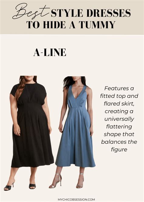 Dresses to Conceal that Tummy: 10 Awe-Inspiring Options for Every Body Type