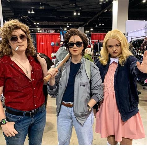 Dressing up in authentic Stranger Things costumes