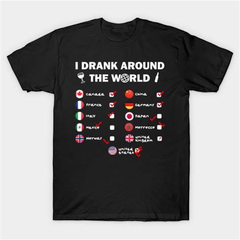 Drinking Around the World: A Shirt-Inspired Journey