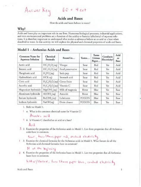 Drip Drop Acid Base Experiment Answers Epub