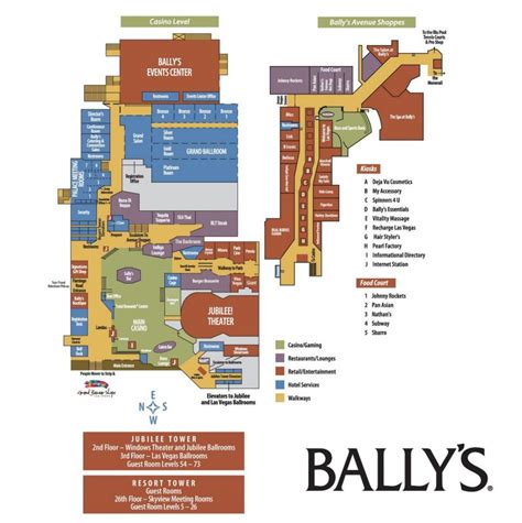 Driving Directions to Bally's Casino