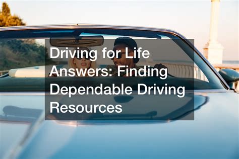 Driving For Life Answers PDF