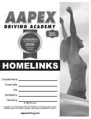 Driving Homelink Answers PDF