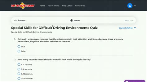 Driving Safety Course Answers Epub