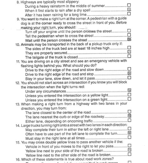 Driving Written Test Questions And Answers In Punjabi Reader