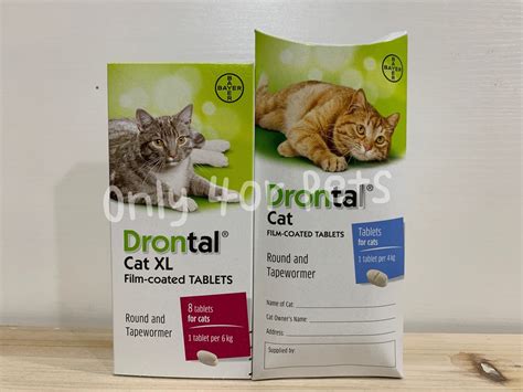 Drontal 貓 杜蟲藥：徹底杜絕體內外寄生蟲