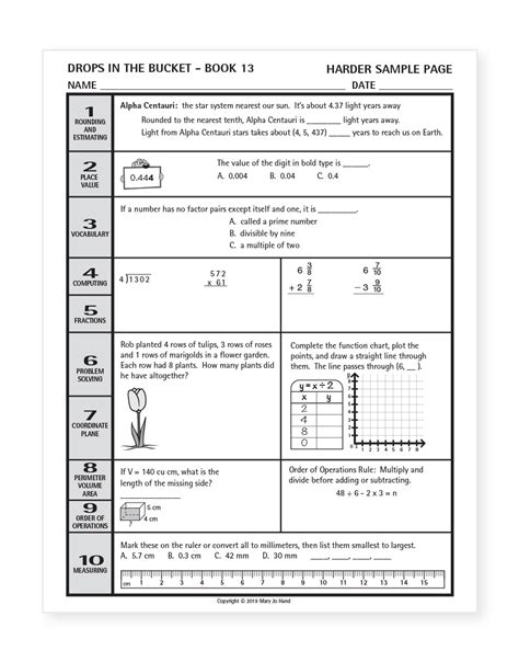 Drops Bucket Answers Reader