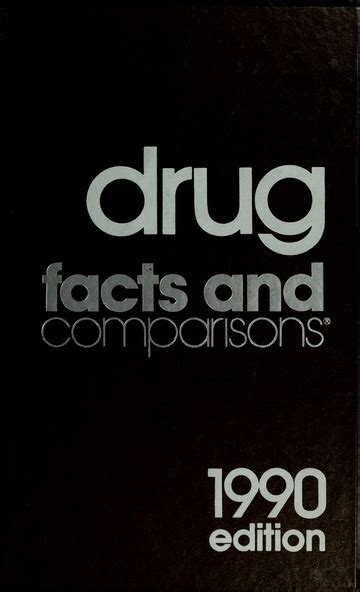 Drug Facts and Comparisons , 1990 Kindle Editon