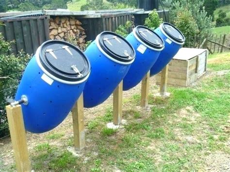 Drum composters