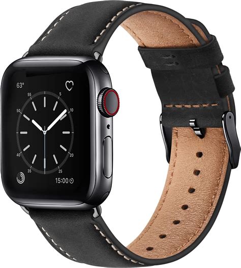 Dseason iWatch Genuine Leather Replacement Epub