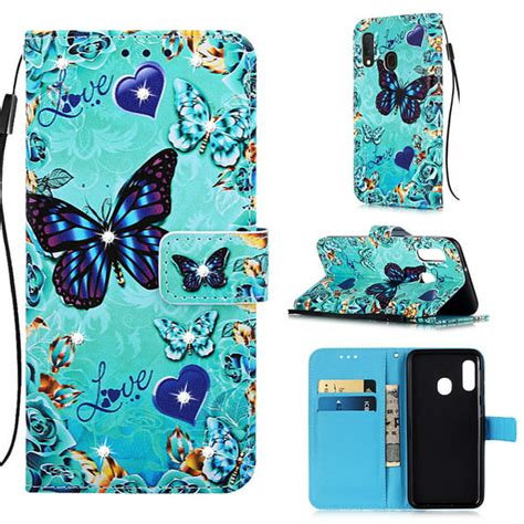 Dteck Rhinestone Function Kickstand Butterfly Kindle Editon