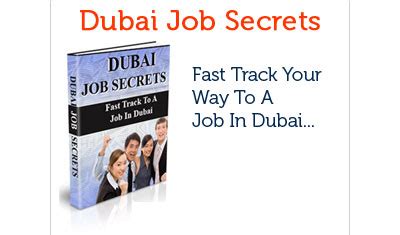 Dubai Job Secrets ebook The best product in the Dubai niche pdf Reader