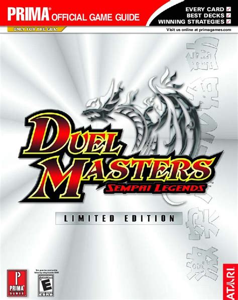 Duel Masters Prima s Official Strategy Guide Reader