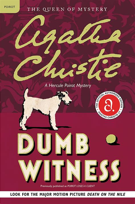 Dumb Witness A Hercule Poirot Mystery PDF