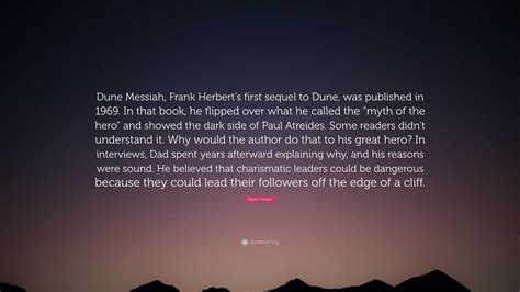 Dune Messiah Hitler: 9,999 Reasons Why It's Not Just a Book