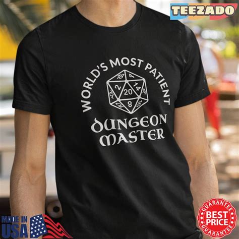 Dungeon Master Shirt: Roll for Style and Adventure