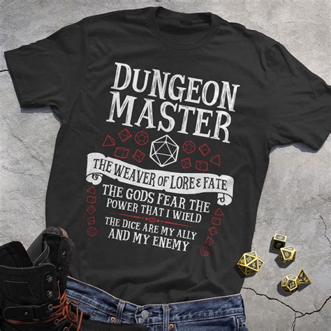 Dungeon Master Tee Shirts: Elevate Your Gaming Style and Unleash Your Inner Storyteller