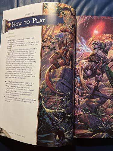 Dungeons and Dragons Player s Handbook Arcane Divine and Martial Heroes Roleplaying Game Core Rules Reader