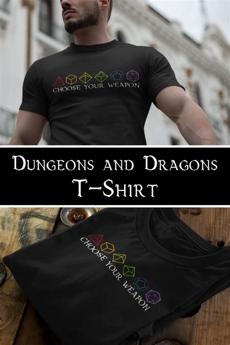 Dungeons and Dragons T-Shirts: Wear Your Fandom with Pride