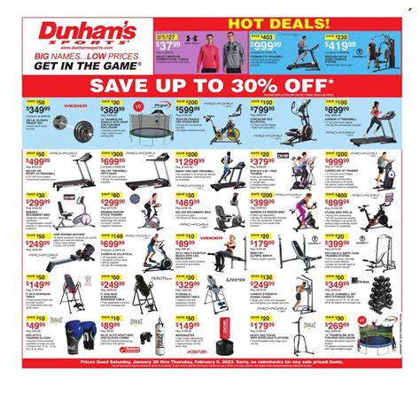 Dunhams Sports Catalog