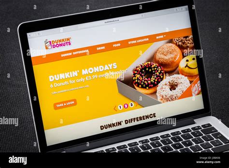 Dunkin' website: