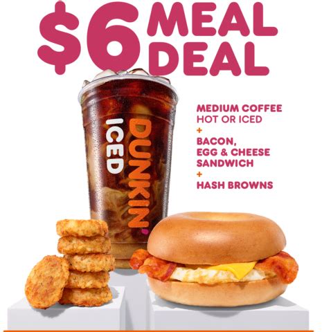 Dunkin's Incredible $6 Deal: A Must-Have for Breakfast Lovers