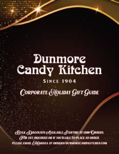 Dunmore Candy Kitchen School Catalogs For Fund Raising