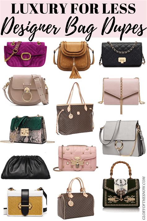 Dupe Handbags: The Ultimate Guide to Finding High-Quality Designer Duplicates