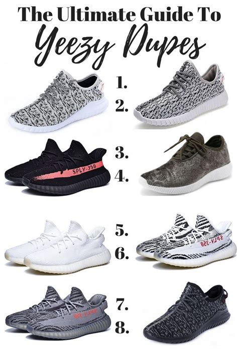 Dupes That Look Like Yeezys: The Ultimate Guide