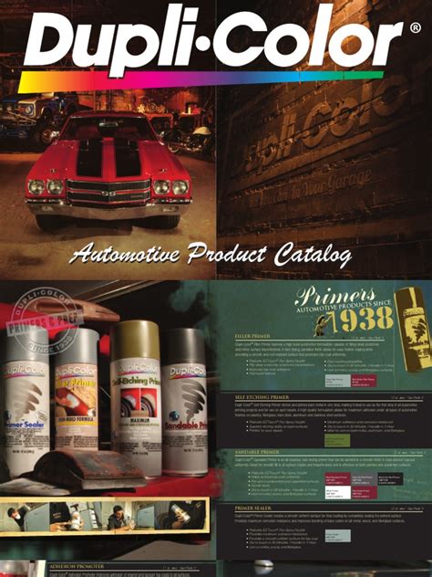 Dupli Color Catalog