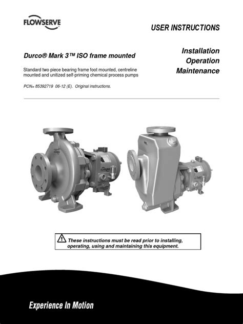 Durco Pump Catalog