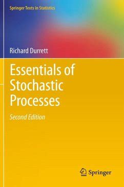 Durrett Essentials Of Stochastic Processes Ebook Epub