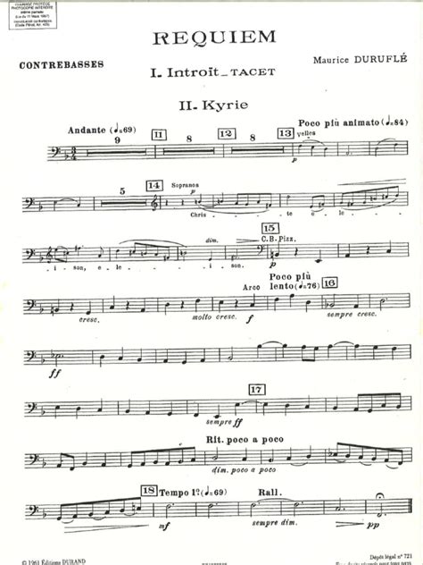 Durufle Requiem Score Ebook Doc