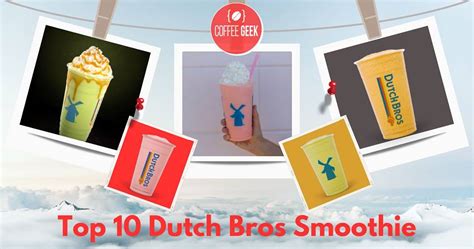 Dutch Bros Smoothies: The Ultimate Guide to Blended Delights