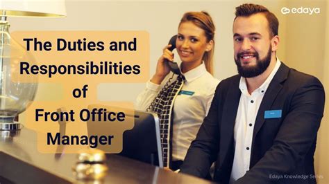 Duties and Responsibilities of a Front Office Manager: A Comprehensive Guide