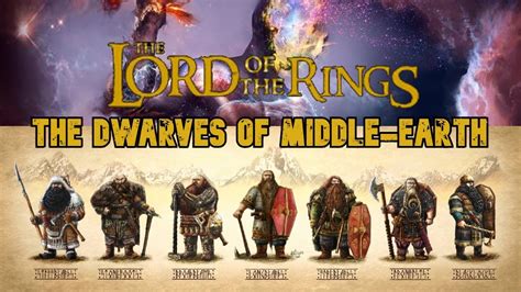 Dwarves in Middle-earth: A Comprehensive Guide