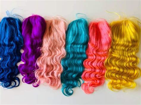 Dyeing a Synthetic Wig: A 10-Step Guide with 50+ Color Options