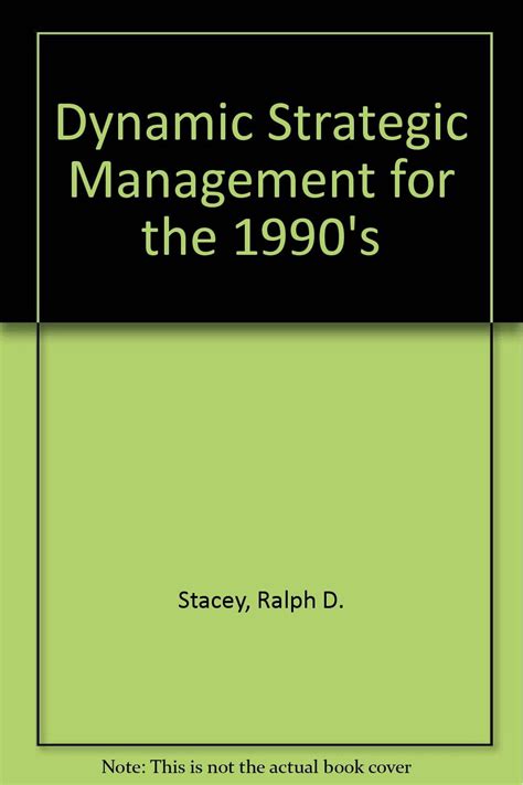 Dynamic Strategic Management For the 1990s PDF
