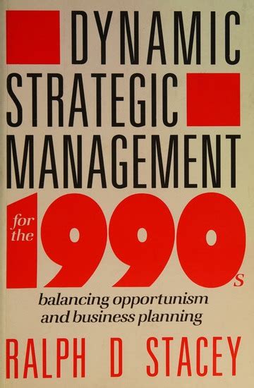 Dynamic Strategic Management For the 1990s PDF