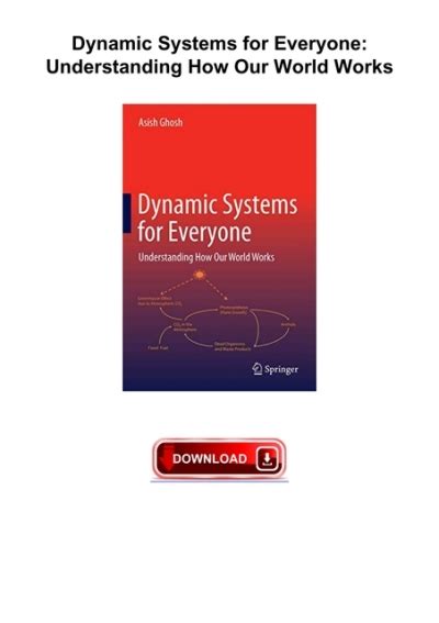 Dynamic Systems for Everyone Understanding How Our World Works Doc