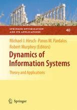 Dynamics of Information Systems Theory and Applications 1st Editon Reader