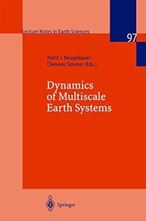 Dynamics of Multiscale Earth Systems 1st Edition Kindle Editon