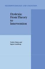 Dyslexia From Theory to Intervention 1st Edition Doc